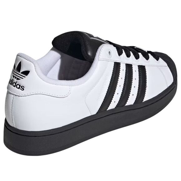 Adidas Superstar II White Black Shoes JI0124 Men\'s Size 10 main image 5